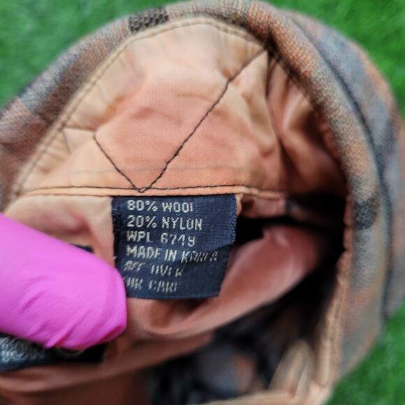 VTG 90s Grunge Plaid Flannel Shacket Mens XL Oversized Baggy (Fits 2XL) - Picture 6 of 6